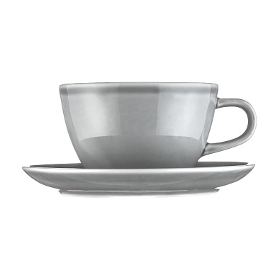 Кофейная пара RISE 210 мл серая